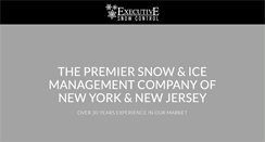 Desktop Screenshot of executivesnowcontrol.com